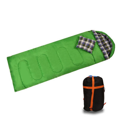 শীতকালীন আউটডোর ক্যাম্পিং স্লিপিং ব্যাগ inflatable জলরোধী পলিয়েস্টার